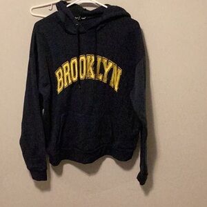 Navy Blue Hoodie Brooklyn